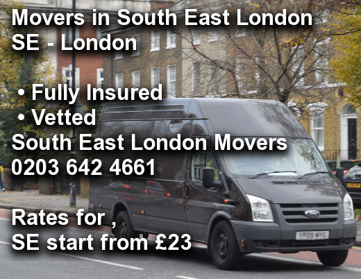 Movers in South East London SE, 